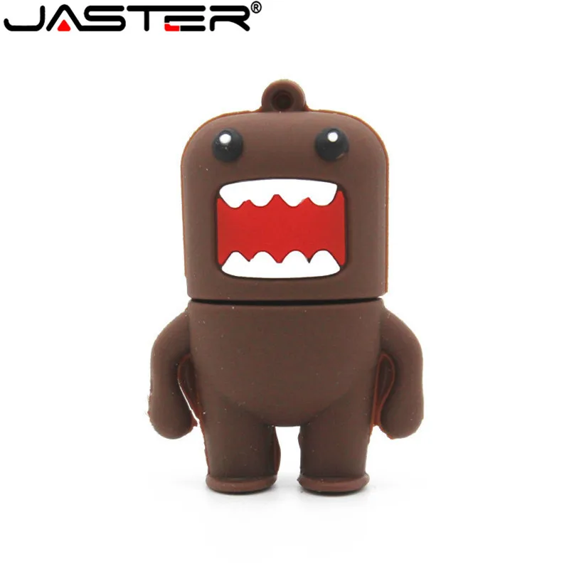 JASTER японская мультяшная большая кукла Domo Kun девочка прекрасная креативная usb флешка 4 ГБ 8 ГБ 16 ГБ 32 ГБ 64 ГБ usb флэш-диск