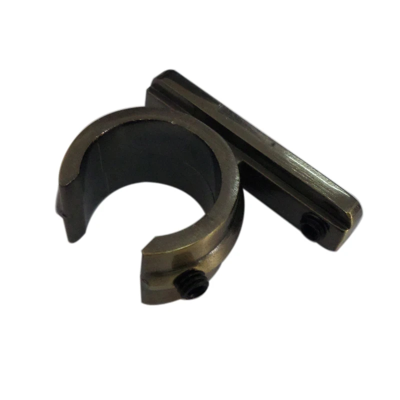 antique bronze 4 шт. D16mm карниз для занавесок, аксессуары для занавесок, кронштейн для украшения окон - Цвет: antique bronze