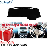 car dashboard cover mat for honda fit jazz 2004 2007 right hand drive dashmat pad dash mat covers dashboard accessories