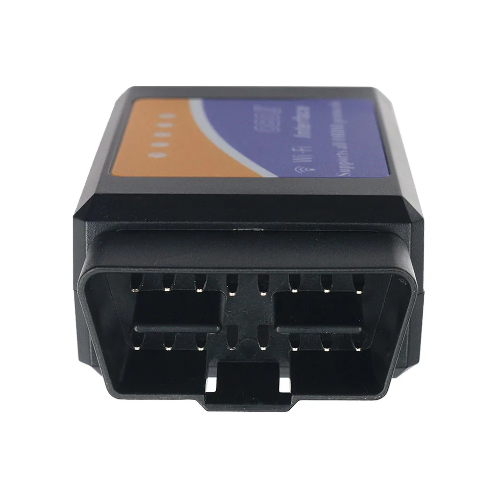 Super Mini OBDII ELM327 WIFI V1.5 25K80 Chip Auto Code Reader elm 327 1.5 obd 2 WiFi 12V Car Scanner For IOS Android Windows