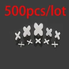 500 шт., пластиковые направляющие для плитки 1,0 мм