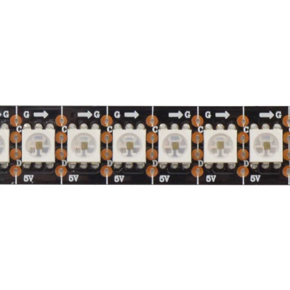 APA102C SK9822 Светодиодные ленты матрица адресуемых Дюралайт 5050 SMD 30 60 144 светодио дный