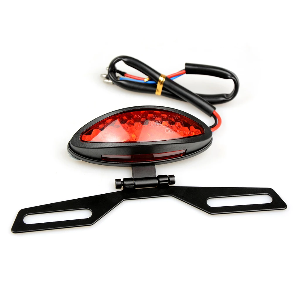 Задний фонарь для мотоцикла красный светодиодный задний светильник п сигнал