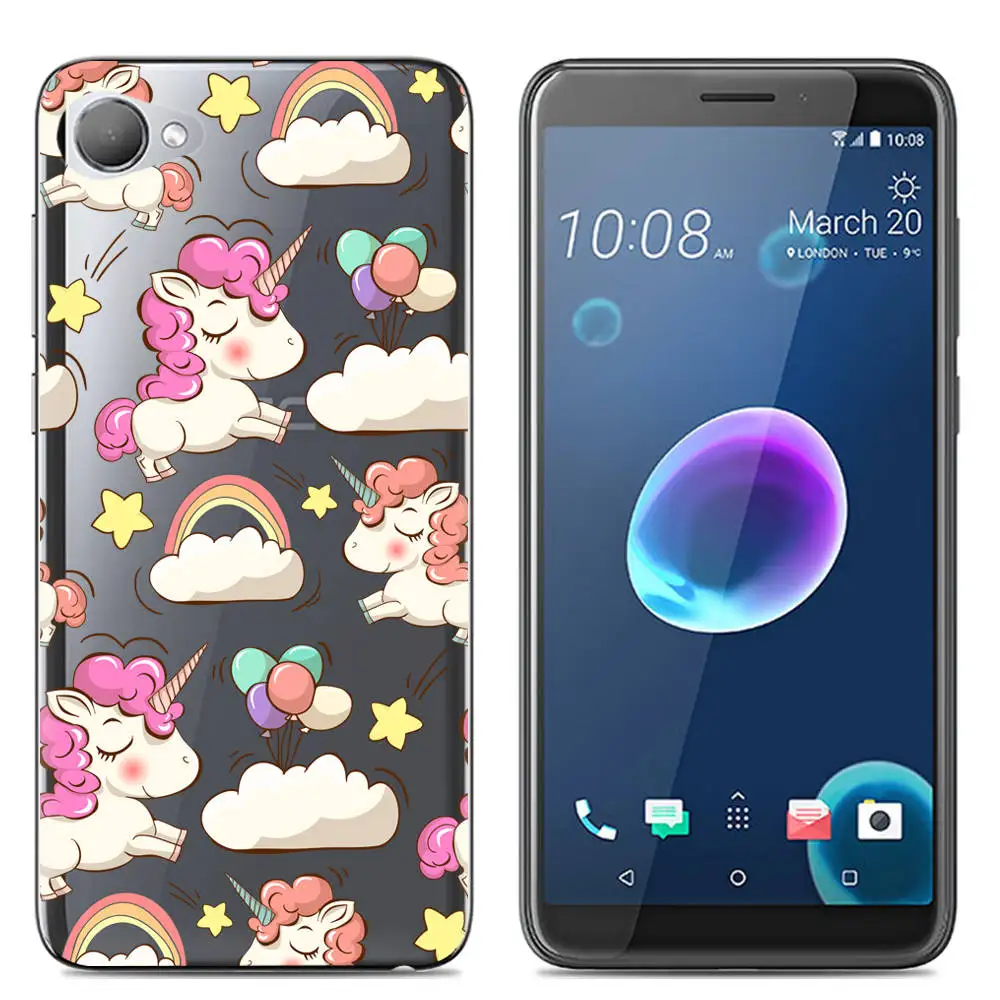 New Arrival Phone Case For HTC Desire 12 / Plus Fashion Design Art Painted TPU Soft |