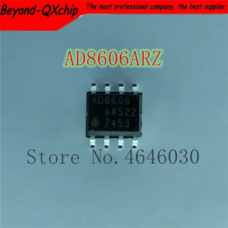 Бесплатная доставка Набор из 10 шт./лот AD8606ARZ SOP8 AD8606A AD8606|Интегральные схемы| |