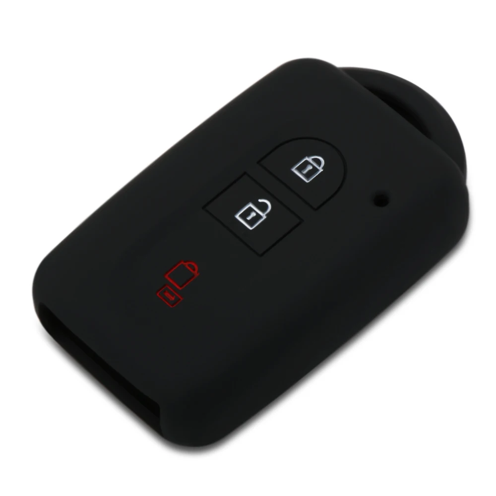 Силиконовый чехол для автомобильного ключа FOB Nissan Duke MICRA QASHQAI JUKE X Trail NAVARA Smart Remote