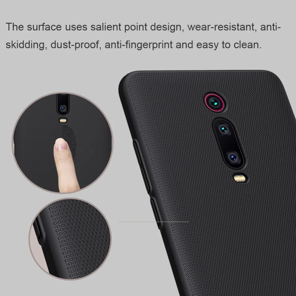 for Xiaomi Redmi K20 Pro Mi9T Mi 9T Pro Nillkin Super Frosted Shield Hard Back Cover for Xiaomi Mi9T Mi A1 A2 9 8 SE Phone Case
