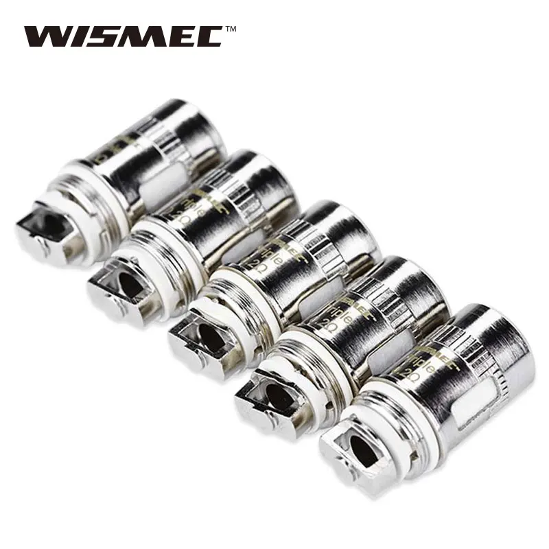 Оригинальные 5 шт. WISMEC Тройная головка 0.2ohm катушки для Amor Mini/Plus/Vicino/D30/Reux Mini