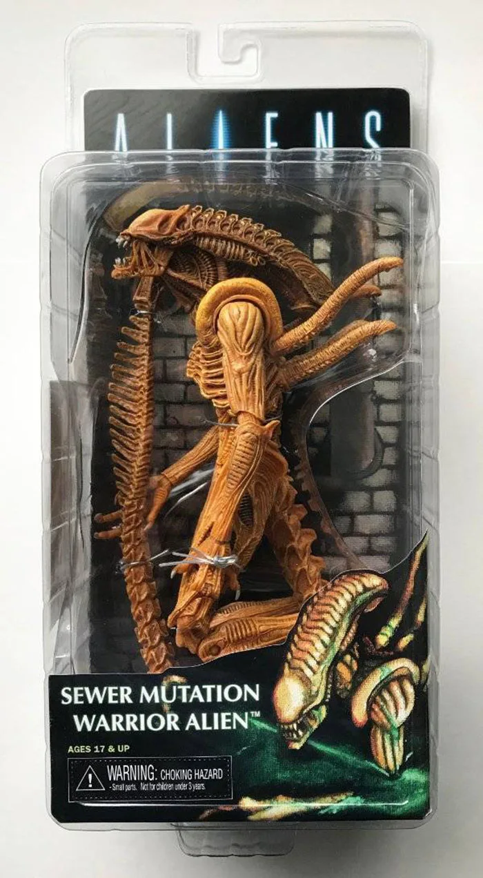 NECA 2017 L чужой 2 канализационные мутация воин Alien фигурка игрушки куклы 18 см|Игровые