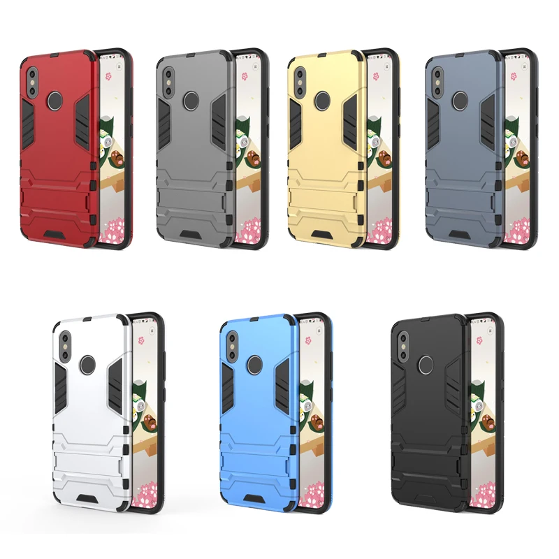 Армированный чехол для Xiaomi mi 8 Se 6 6X 5X A1 2 Lite x S/Max 3 Flip смарт-чехол-накладка Red S2 Y2 4A 4X