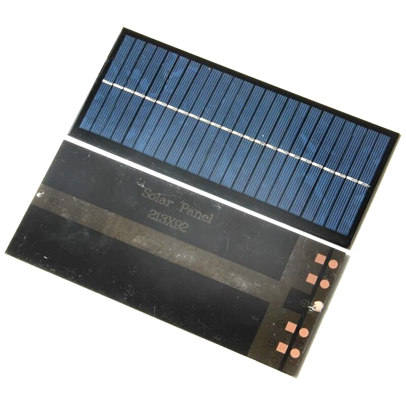 

BUHESHUI Mini 2.5W 12V Solar Cell Polycrystalline Solar Panel Solar Module DIY Solar Charger 213*92*3MM 10pcs/lot Free Shipping
