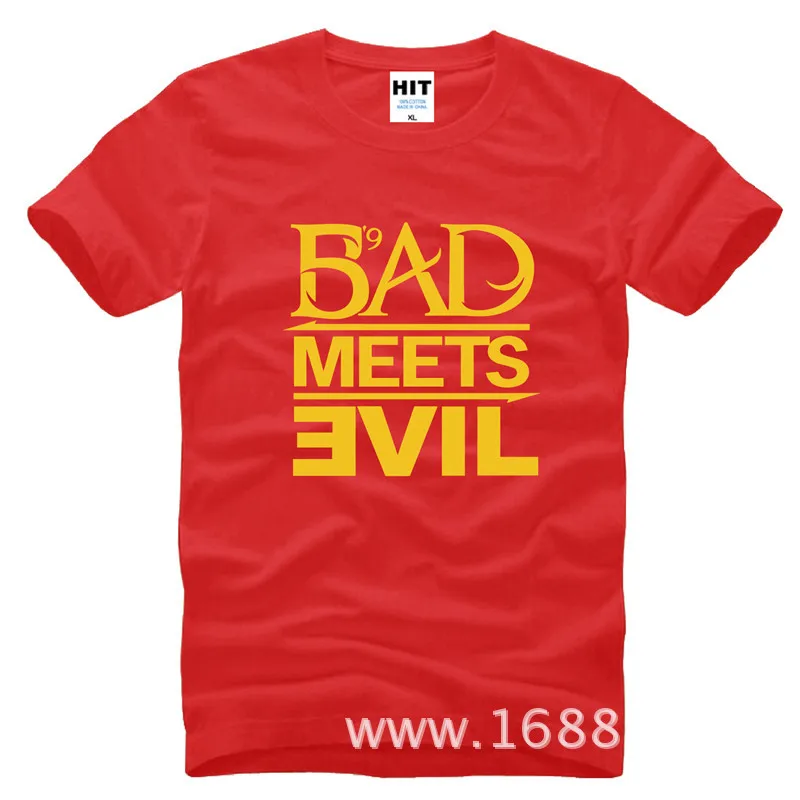 Футболка мужская хлопковая повседневная с коротким рукавом принтом рэп рок |