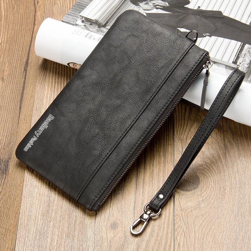 Старинный браслет мужские кошельки с индивидуальным держателем для карт карман