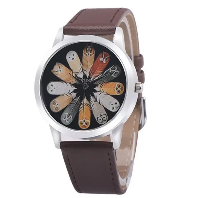 Часы с совами женские модные повседневные кварцевые|watch brand|watch brand womenwatch f |