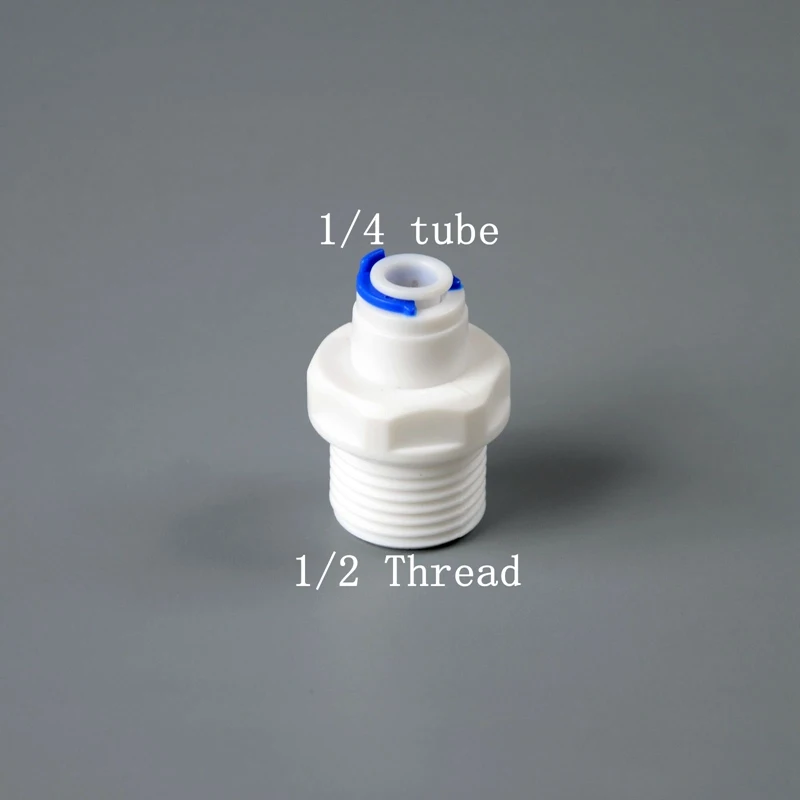 

Быстрый соединитель для ПЭ трубки 1/2", пластик