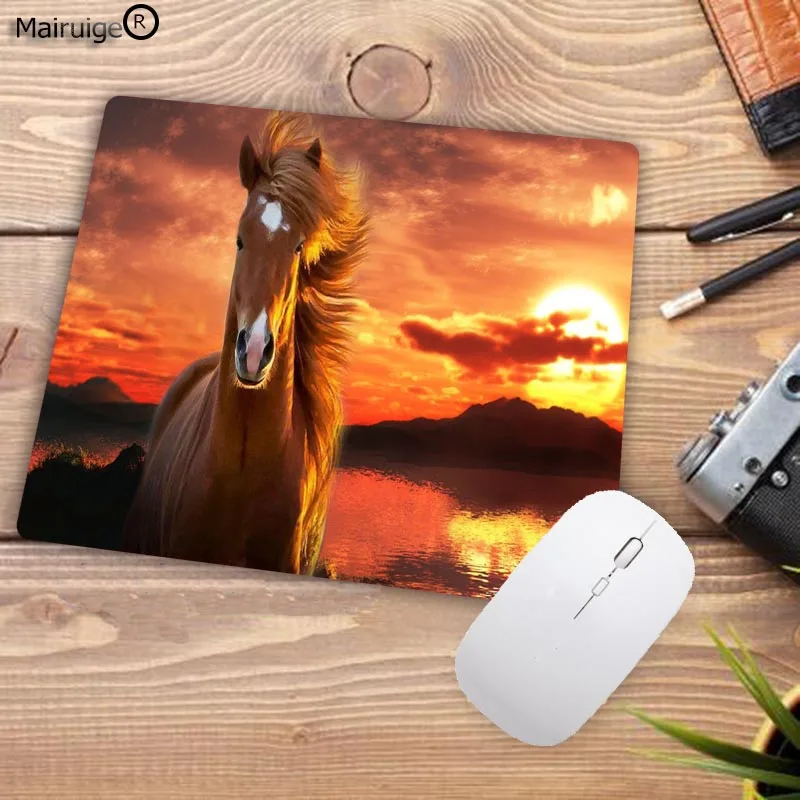 Игровой коврик для мыши Mairuige с животными недорогой скоростной игровой