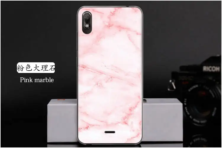 Мягкий силиконовый чехол для телефона чехол для Wiko View 2 Go 5,93 дюймов TPU модный цветной узор окрашенный прозрачный чехол