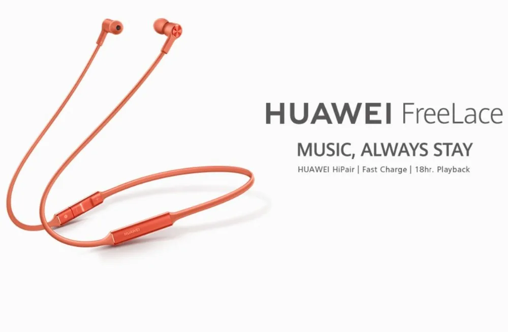 Спортивные наушники Huawei FreeLace HiPair Bluetooth беспроводная гарнитура обратный заряд IPX5