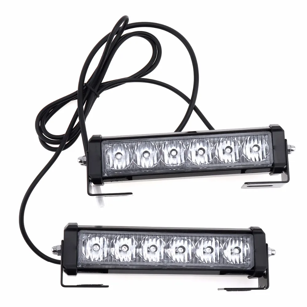 36W DC 12V 3000Lm стробоскоп Предупреждение ющий светильник Светодиодный дневной