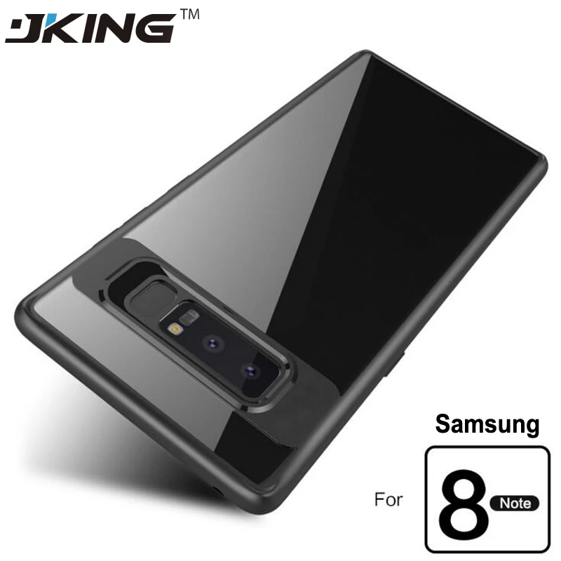 JKing прозрачный акриловый чехол для Samsung Примечание 8 полный защитный ультра