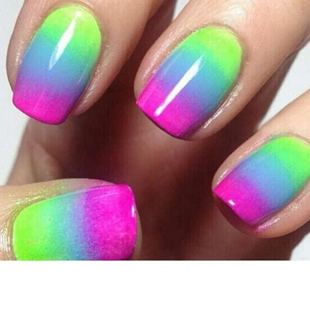 2 шт. DIY креативные мягкие губки дизайн для градиентных волшебных ногтей штамп