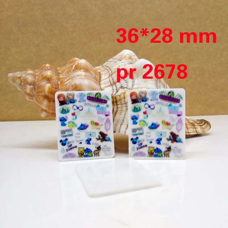 Бесплатная доставка 30 шт мультяшный персонаж плоское украшение из смолы 2678 | Дом