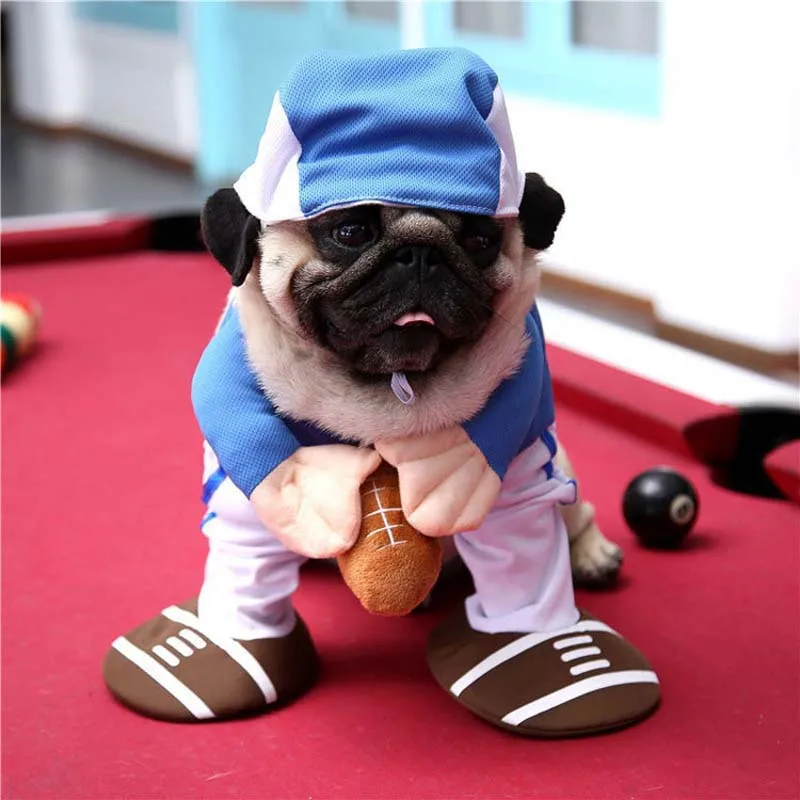 Funny Role Playing Cat Costumes Dog Clothes Spring Autumn Halloween Party Standing Transformed Suit for Small Medium Kitten Cats |