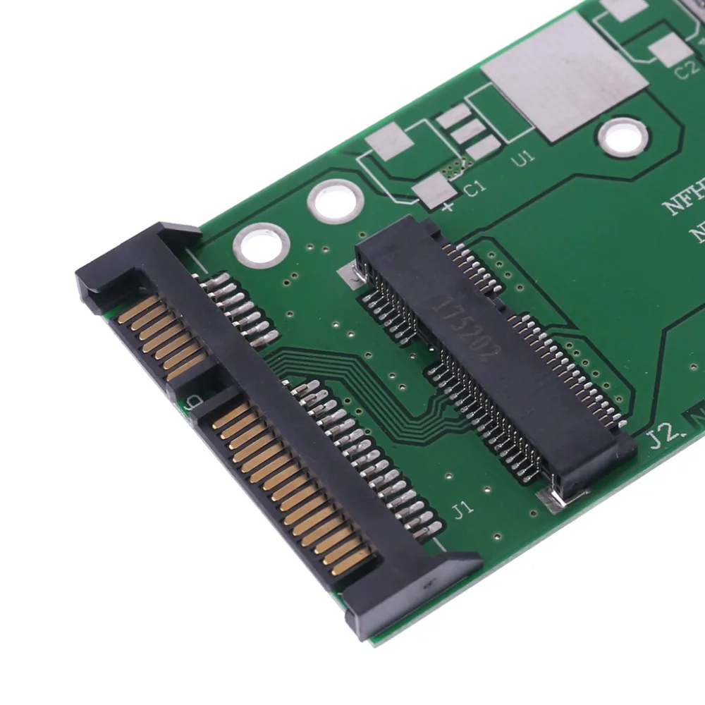 Горячая mSATA SSD до 2,5 ''SATA 6,0 gps-адаптер конвертер карты модуль доска-планшет Pcie C26