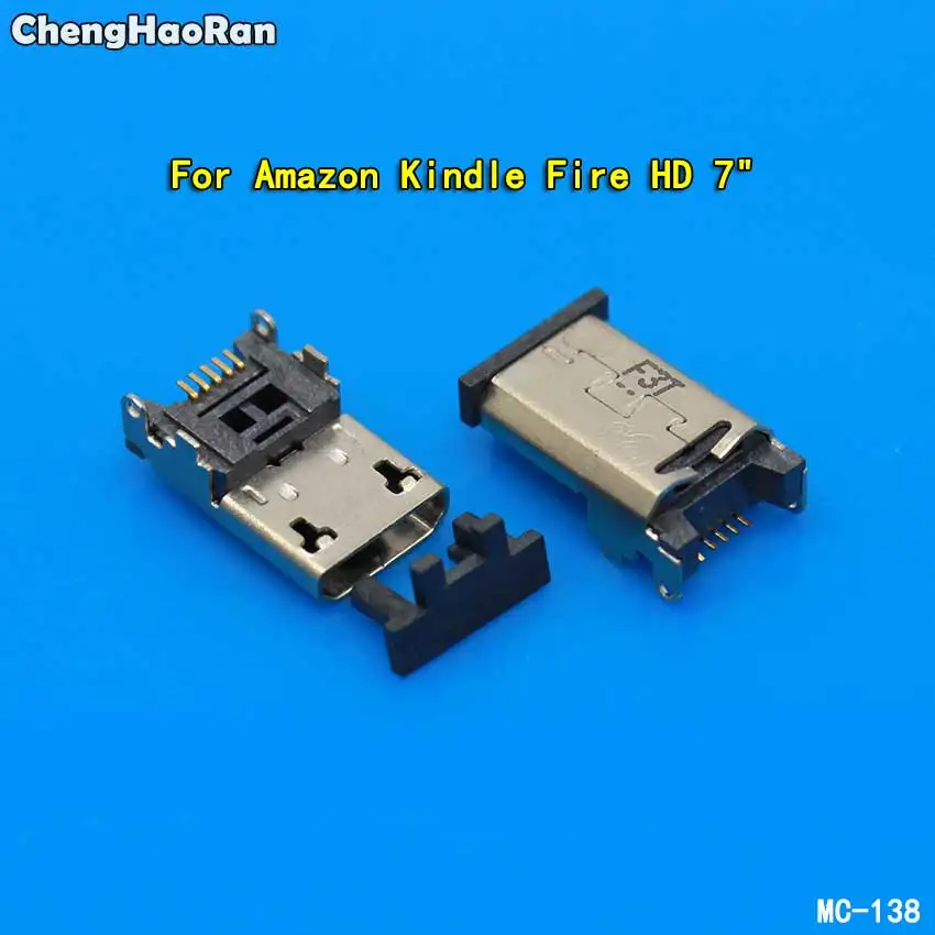 ChengHaoRan Микро зарядный порт USB разъем 5pin для Amazon Kindle Fire HD 10 1 7 HD7 ремонта док