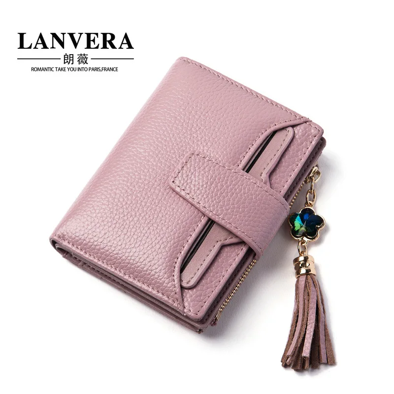 Wallet Women 2018 Genuine Leather Small Luxury Brand Short Ladies Wallets Designer Card Coin Holder | Багаж и сумки