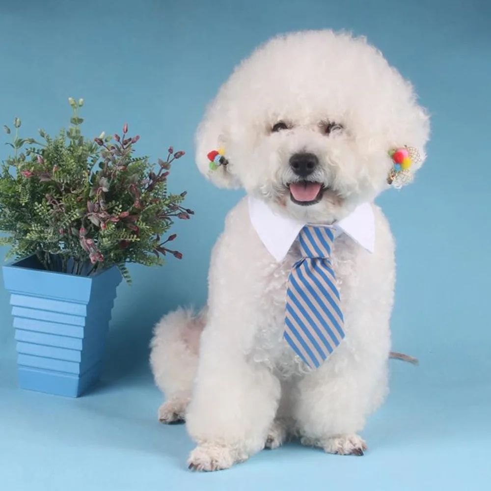 Новая ткань товары для домашних животных кошка собака галстук-бабочка щенок