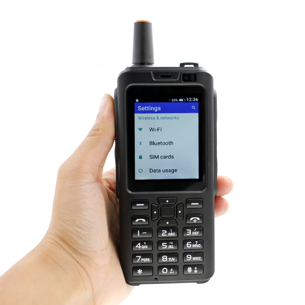 UNIWA F40 телефон радио 4G LTE POC Telefono 7S Walkie Talkie Android 6 0 Zello GPS Радио Мобильный терминал две