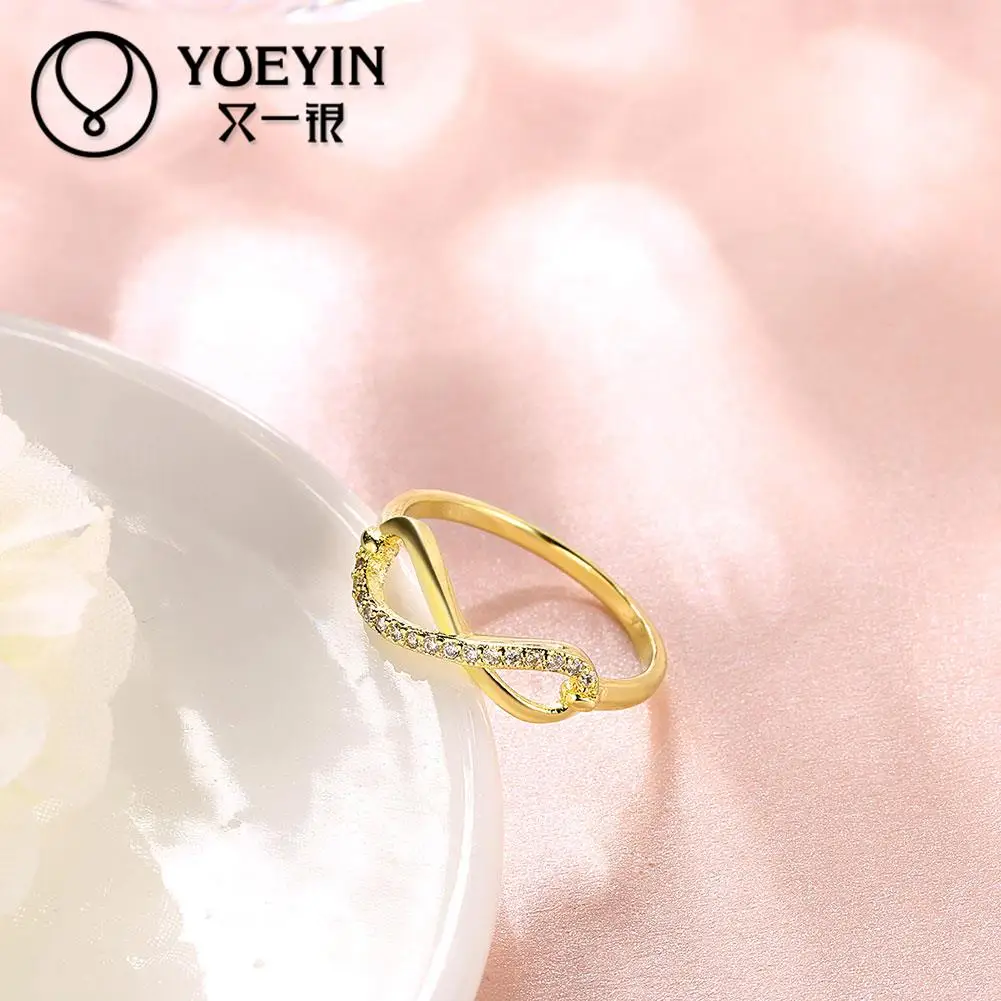 Кольца желтого/розового/золотого цвета кольца золотого роскошные