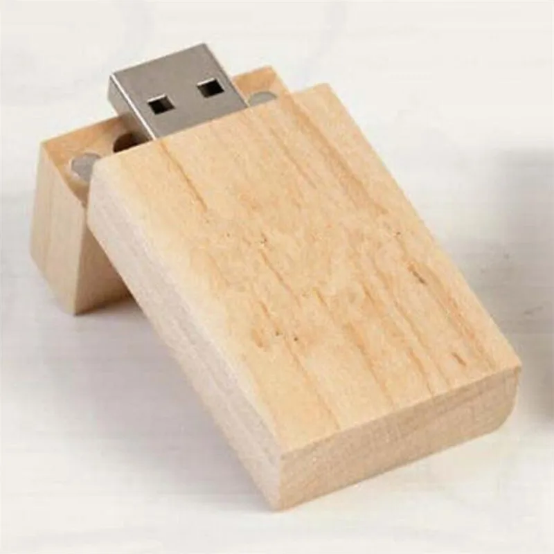 exuanck Custom Personalised Natural Brick Wood USB Flash Memory Pendrive Boys/Girls Gift (20pcs free logo) | Компьютеры и офис