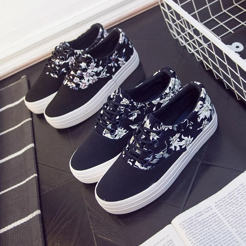 2018 новый Лепесток плоской подошве повседневная обувь парусиновая Летние туфли