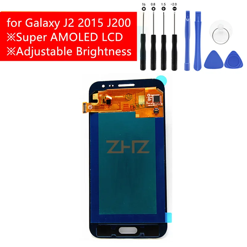 Для Samsung Galaxy J2 2015 J200 ЖК дисплей кодирующий преобразователь сенсорного экрана в