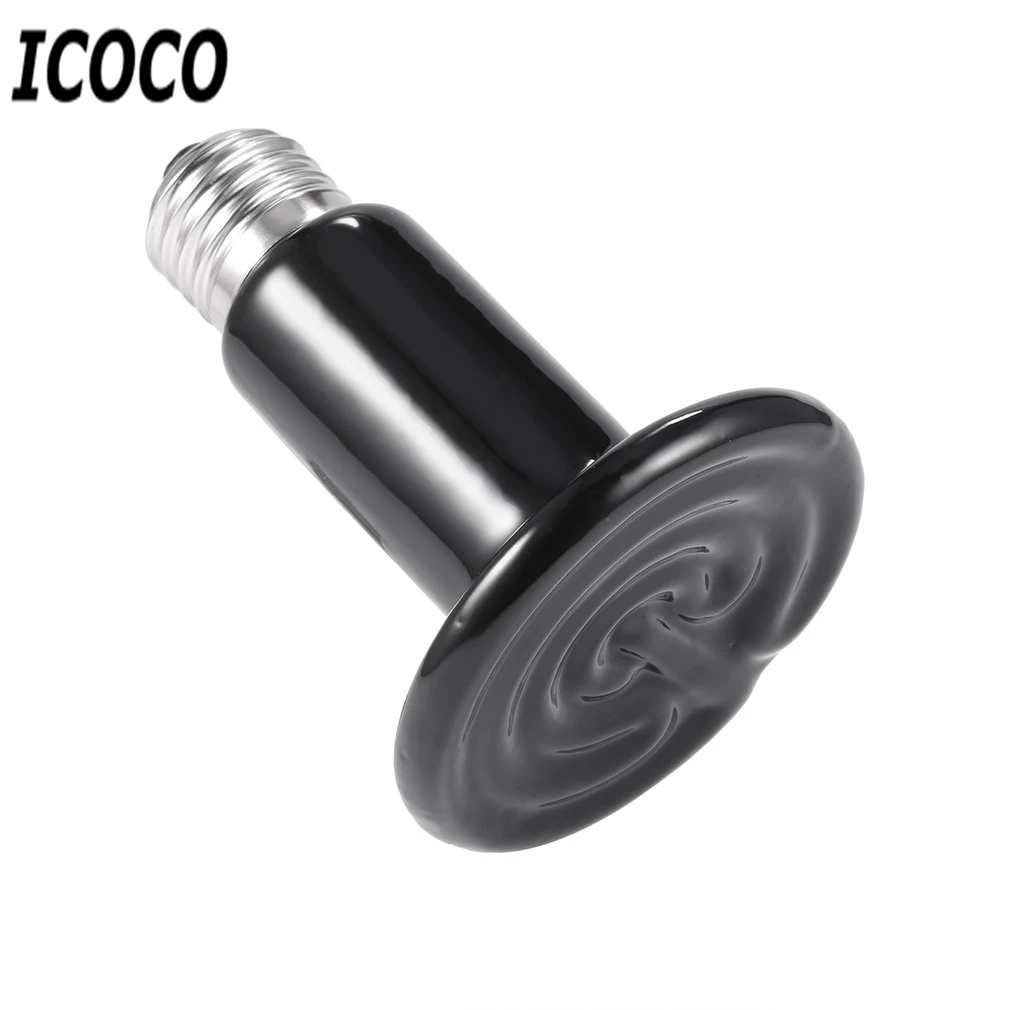 ICOCO 1 шт. инфракрасная керамическая лампа-излучатель лампа держатель для домашних