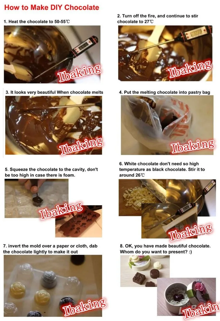 3D pawpaw praline форма Поликарбонат PC шоколадная форма конфеты желе плесень лоток