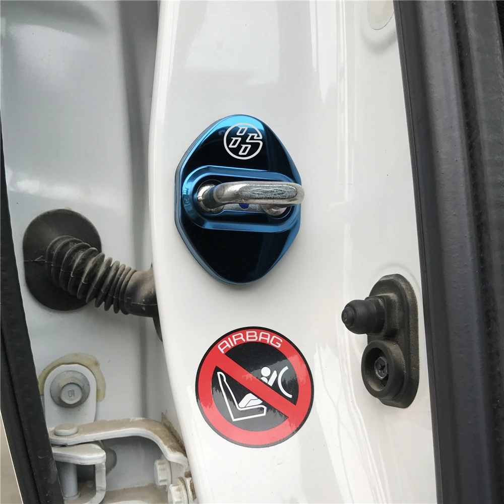 Автомобильный Стайлинг крышка дверного замка автомобильные наклейки аксессуары