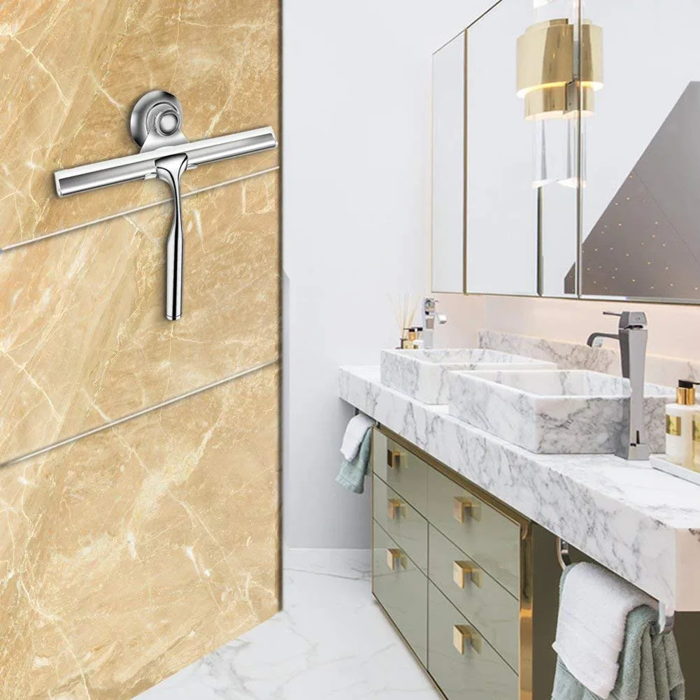 Стеклоочиститель из нержавеющей стали скребок для душа щетка зеркала в ванной