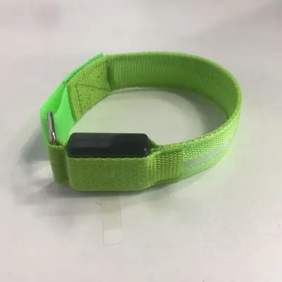 green 2 pair 2.5cm Светодиодный оборудование для верховой езды жгут ремень красочное освещение лошадь светоотражающие полоски на ногу Спорт на открытом воздухе Конный принадлежности шеврол аксессуары - Цвет: green 2 pair 2.5cm