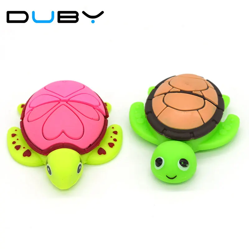 100% Оригинальный USB флеш-накопитель мультяшная черепаха карта памяти классный 8 ГБ