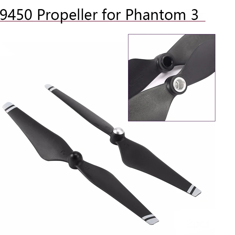 

2pcs 9450 Propeller for DJI Phantom 3 Camera Drone Quadcopter Self Locking Props Blades CW CCW Paddles Accessories Spare Parts