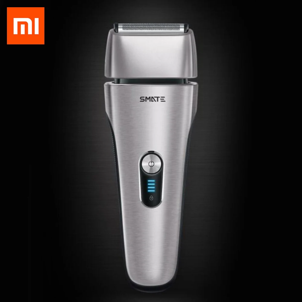 Xiaomi Mijia Smate Electric Men Razor Reciprocating 4 Blade i-Shaver 3 Minute Fast Charge 4-Shaver Dry/Wet Waterproof | Электроника