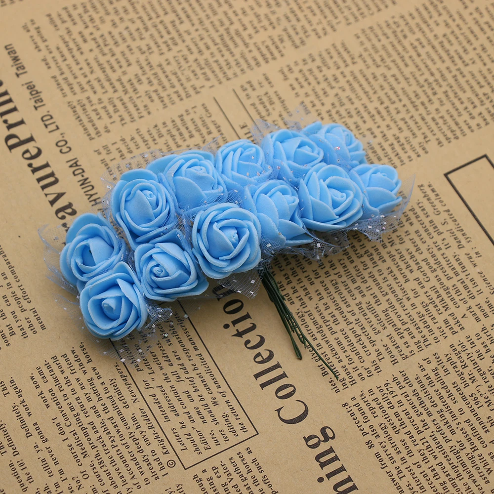 Искусственные цветы из Пентагона 144 шт. букет искусственных цветов на свадьбе