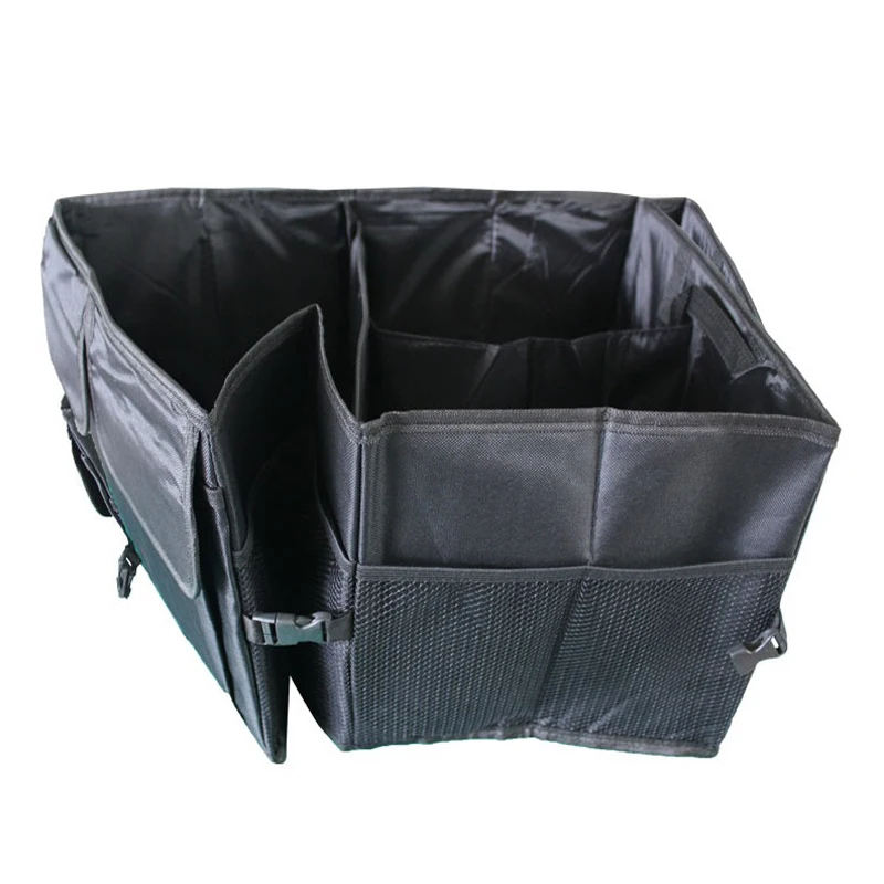 board organizer

Автомобильный органайзер для багажника с карманами для хранения инструментов и перчаток, выполненный из холста.