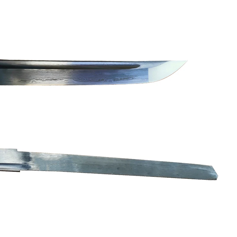 

Practical Sword's Blade Forged Folded Steel /High Carbon Steel For Japanese Samurai Katana /Wakizashi/ Tanto Full Tang Sharpness
