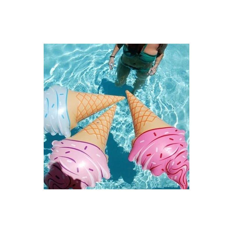 Игрушечное мороженое 36 дюймов 90 см Надувное плавающее плавающий поплавок для