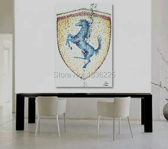 Большие настенные картины для гостиной украшение ручная работа Современная