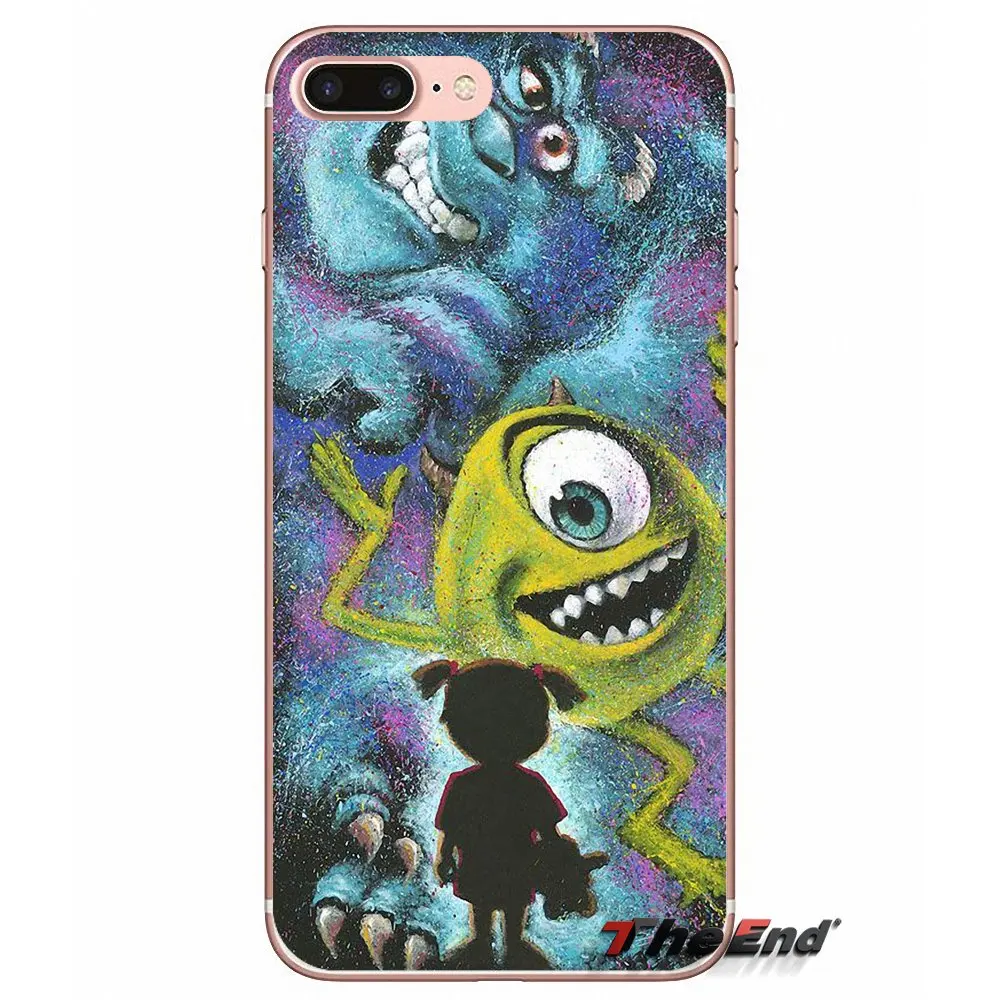 Монстры sulley Университет Тигр для Samsung Galaxy S2 S3 S4 S5 MINI S6 S7 edge S8 S9 Plus Note 2 3 4 5 8 Coque Fundas
